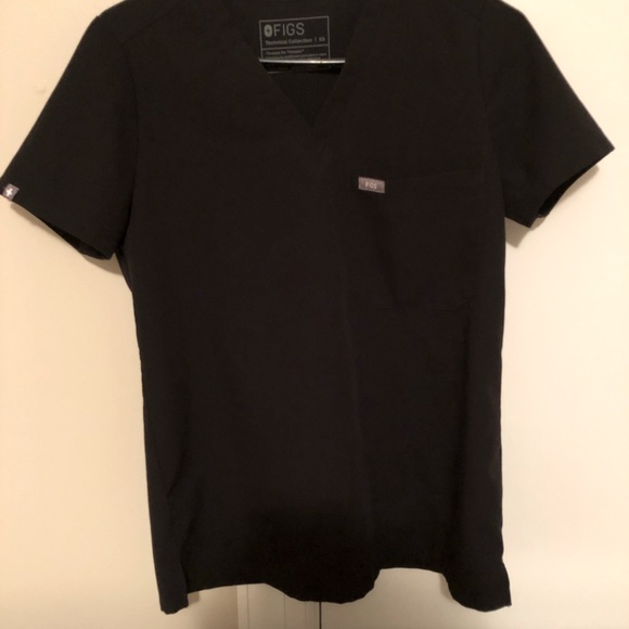 Wear Figs Catarina™ One-Pocket Scrub Top - Picture 3 of 4